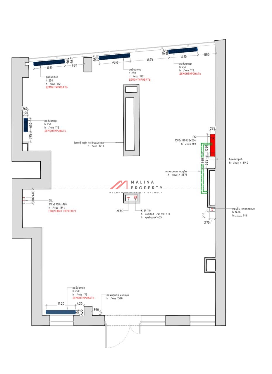 Аренда торгового помещения в ЖК «Садовые кварталы»