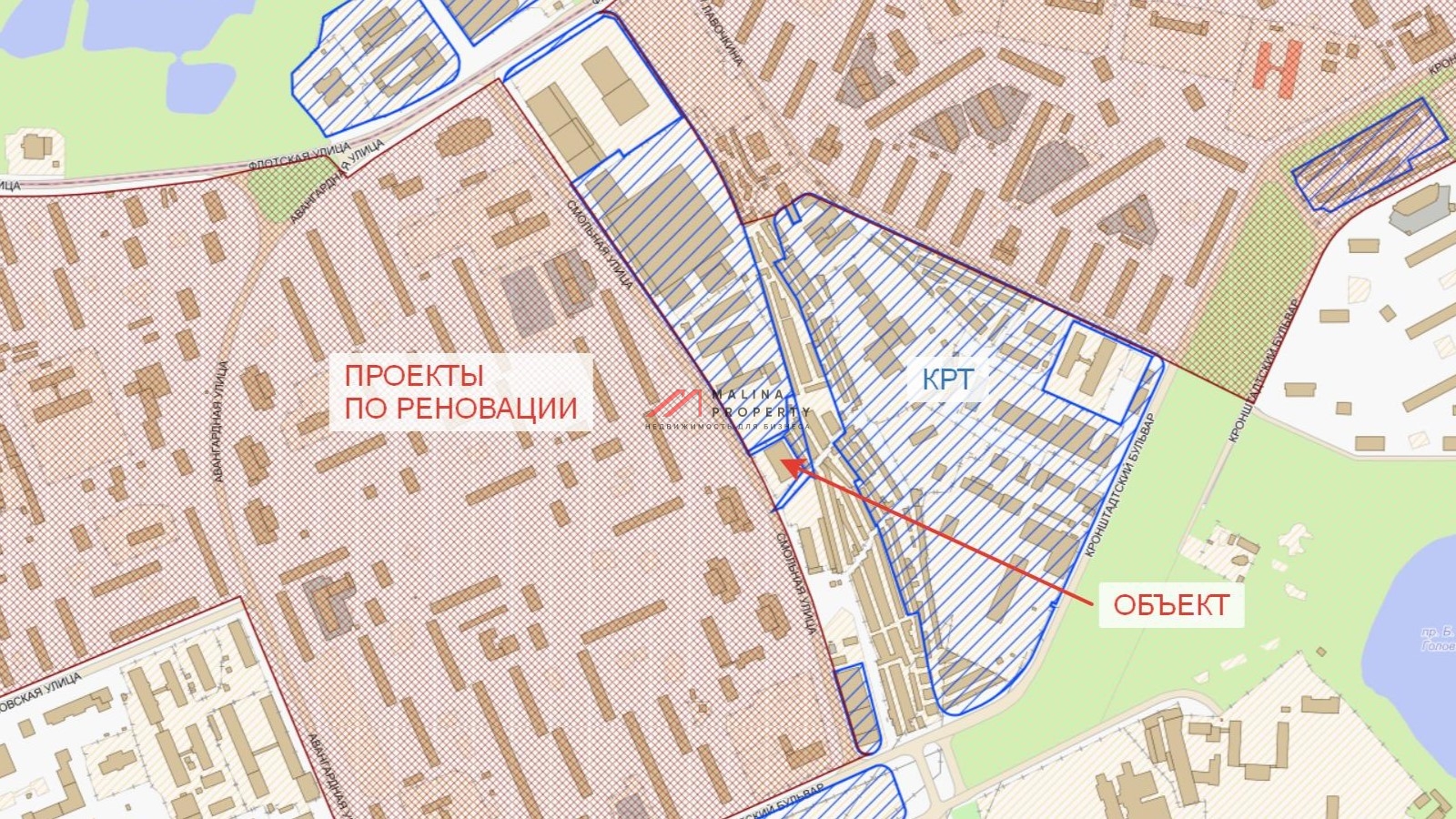 Продажа отдельно стоящего здания на Смольной