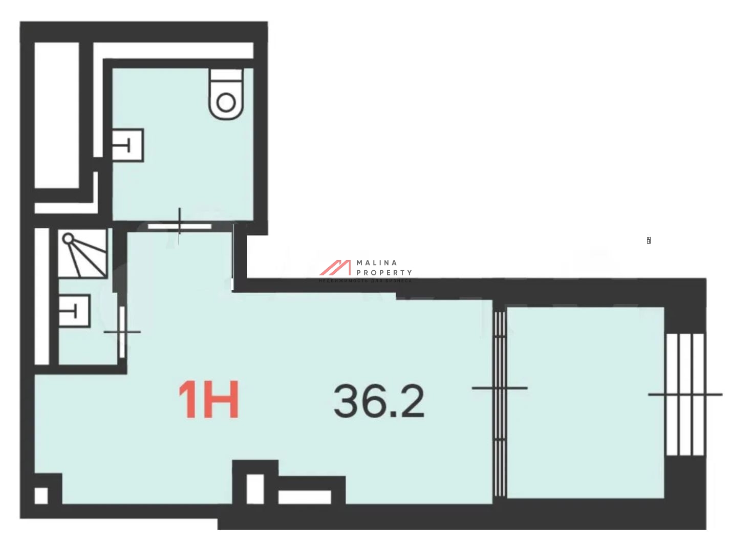 Продажа торгового помещения в новом доме