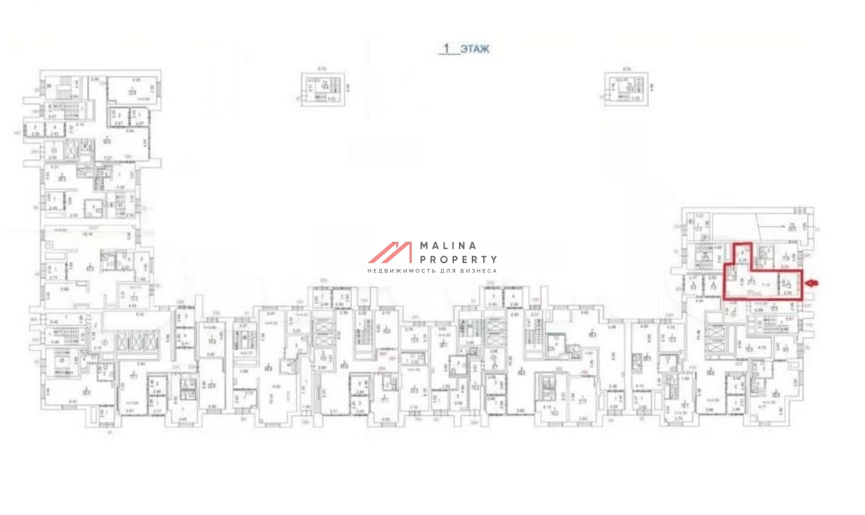 Продажа торгового помещения в новом доме