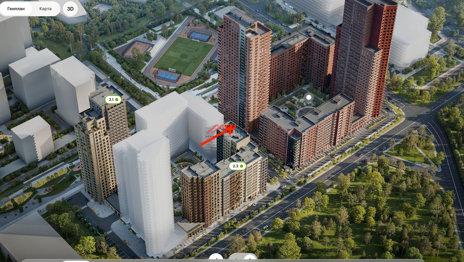 Аренда помещения под продуктовый магазин в ЖК "Москворечье"