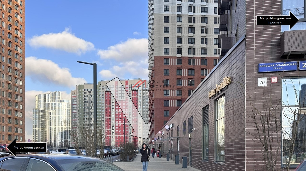 Аренда торгового помещения в ЖК " Большая Очаковская 2"