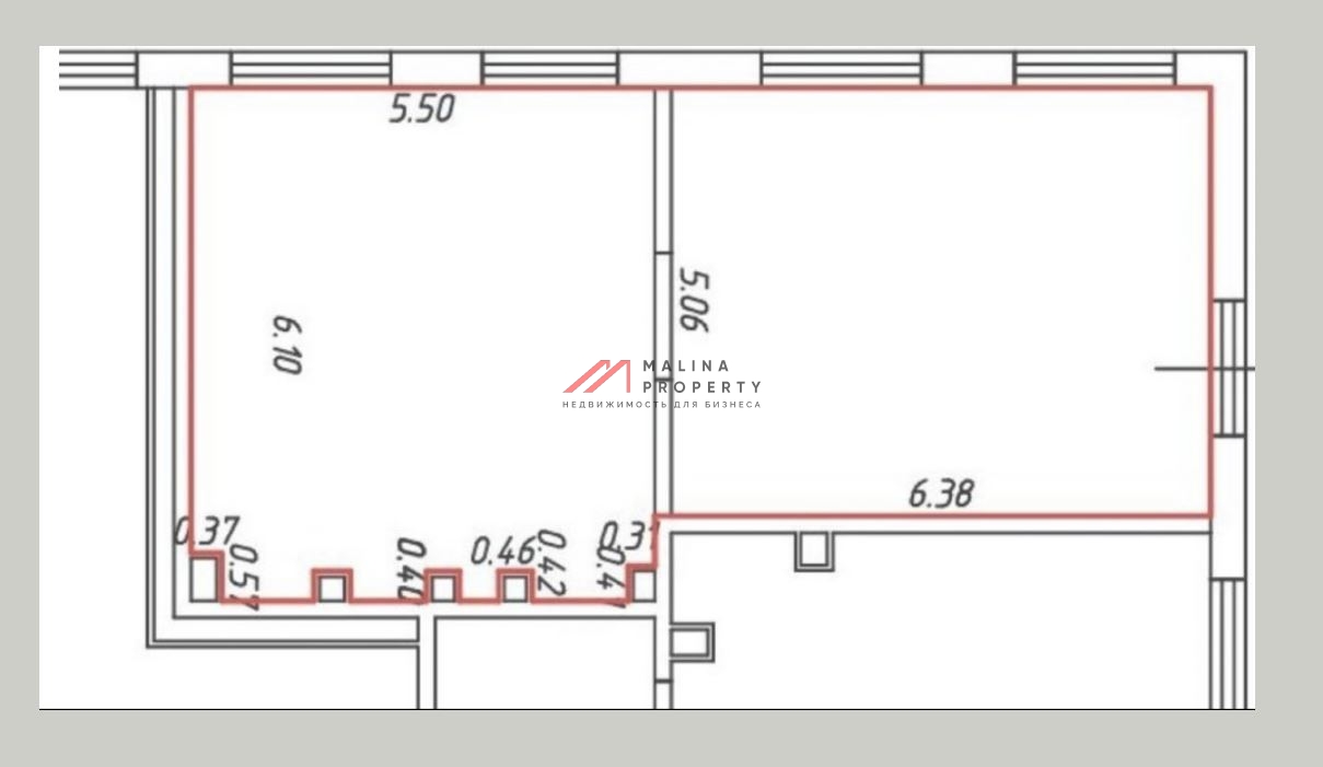 Продажа торгового помещения в ЖК "Зелёный парк"