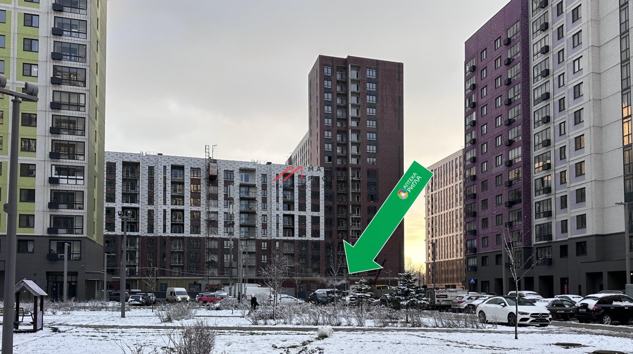 Продажа помещения с арендатором аптека в ЖК "1-й Ясеневский" 