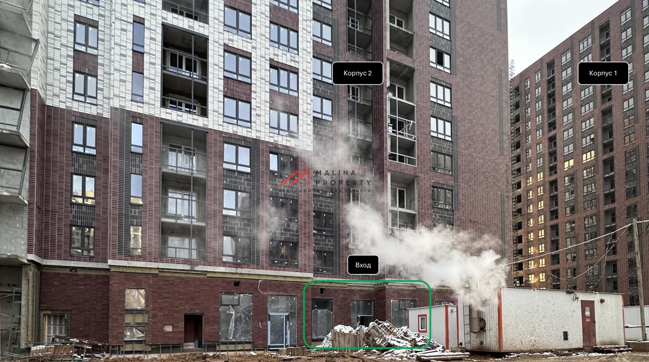 Продажа помещения с арендатором аптека в ЖК "1-й Ясеневский" 