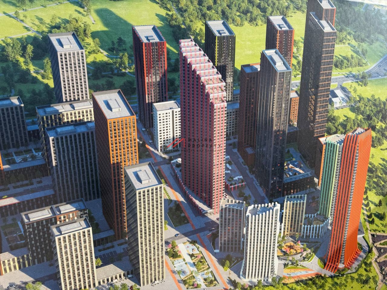 Аренда торгового помещения в ЖК "Wave" 