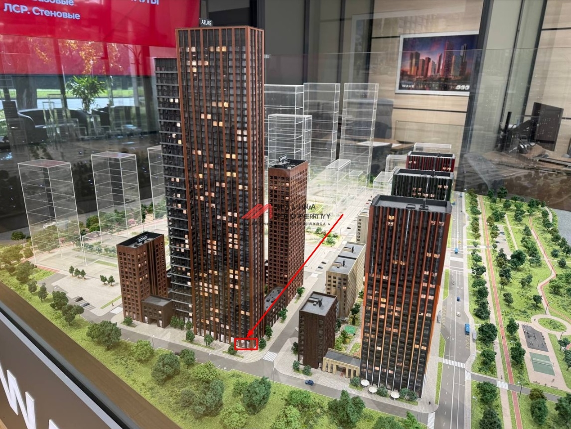 Аренда торгового помещения в ЖК "Wave" 