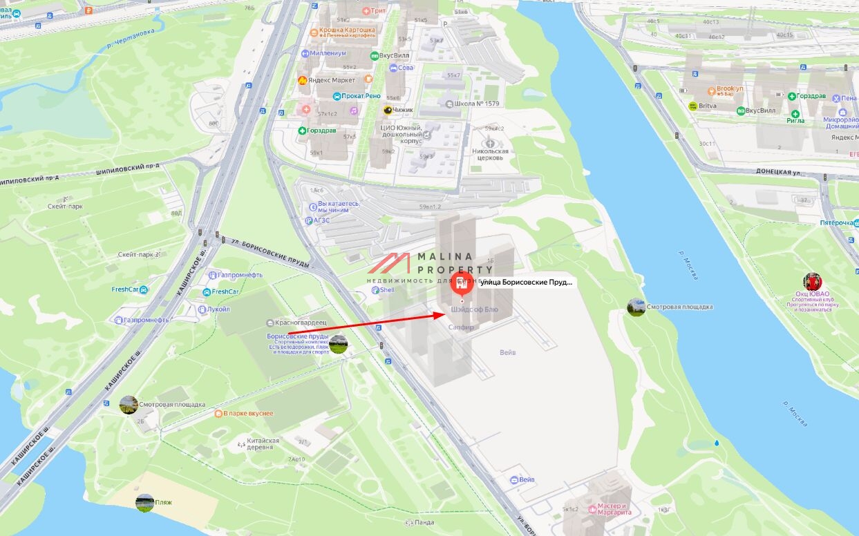 Аренда торгового помещения в ЖК "Wave" 