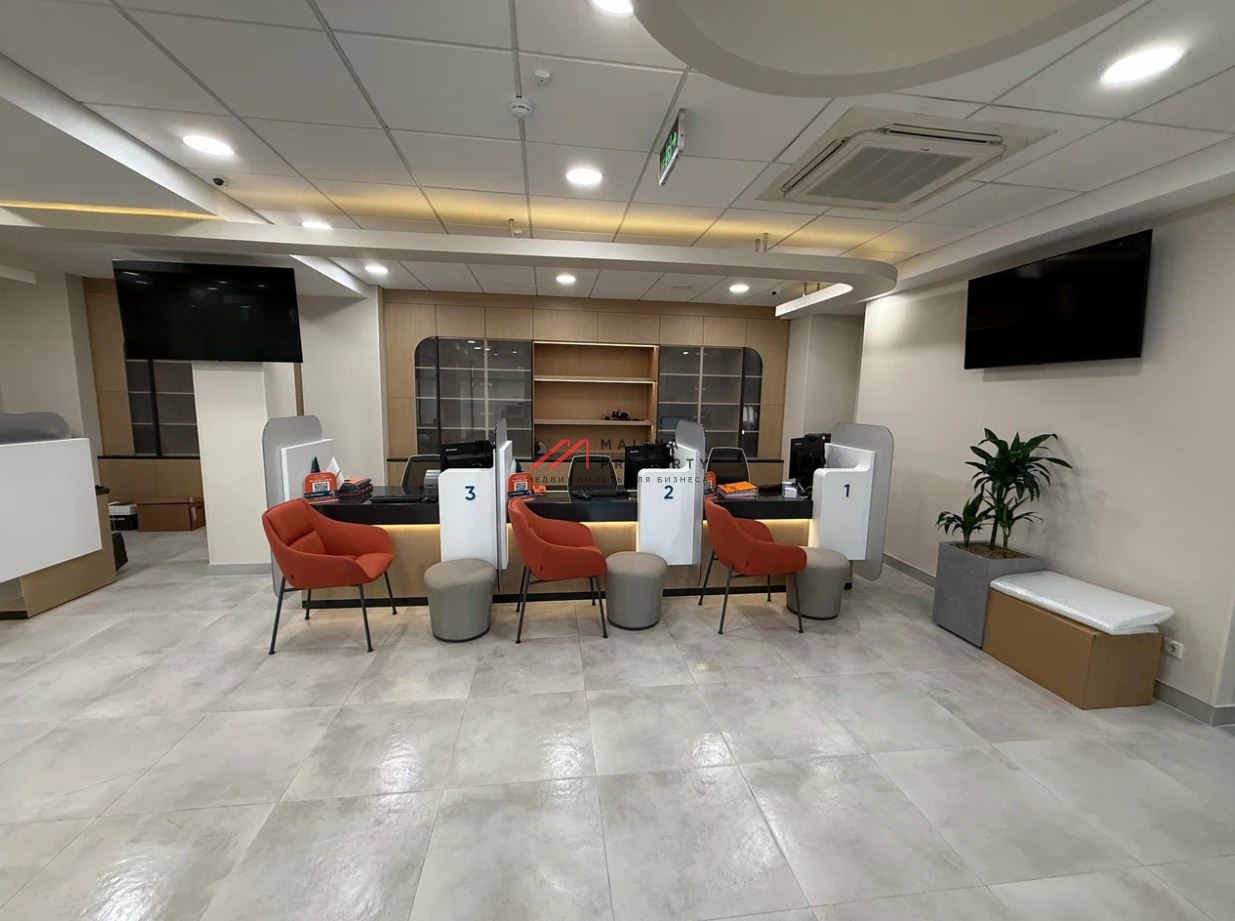 Продажа помещения с арендатором "Экспобанк" в Сокольниках