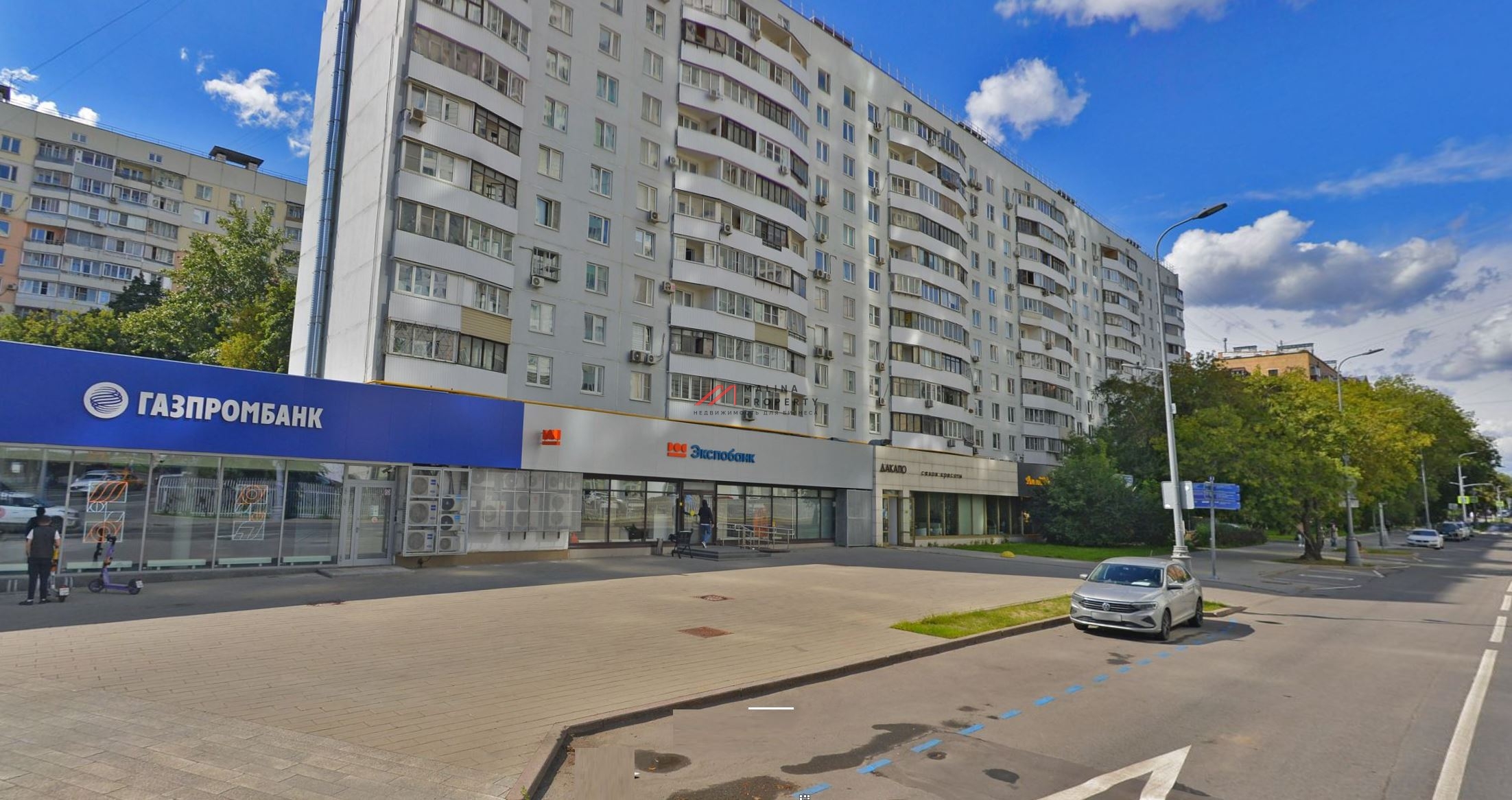 Продажа помещения с арендатором "Экспобанк" в Сокольниках