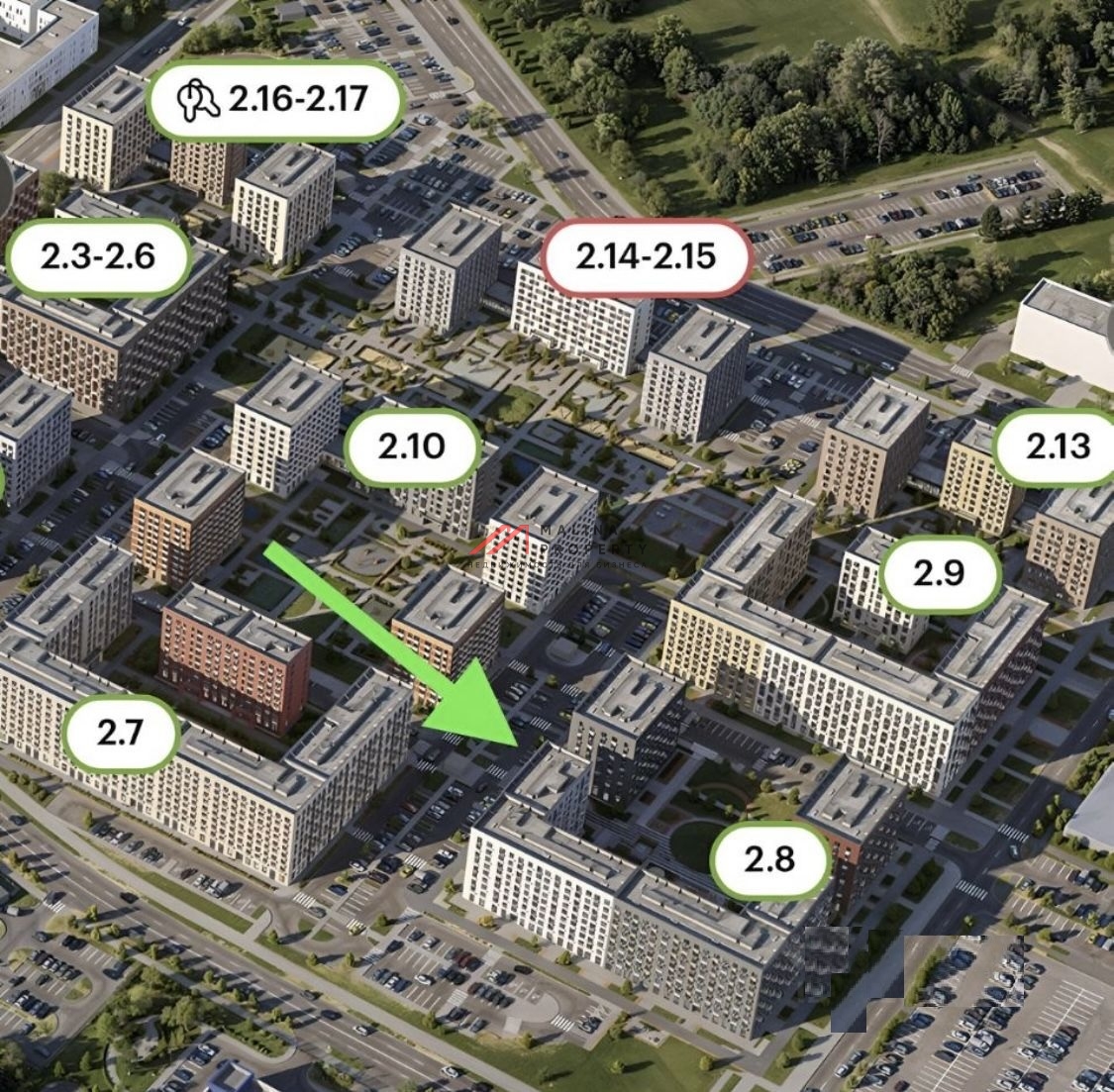 Продажа торгового помещения в ЖК "Ильинские луга"