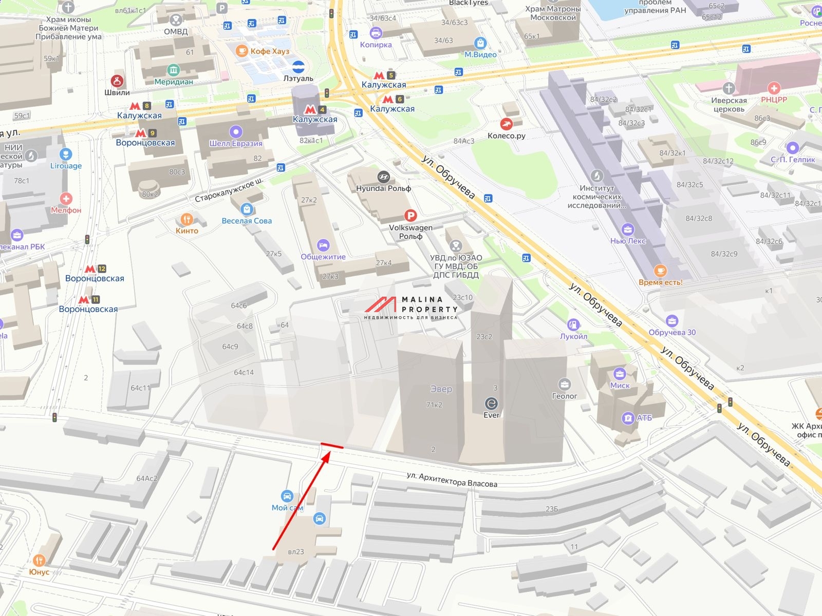 Аренда торгового помещения в ЖК "EVER-2" на 1-й линии