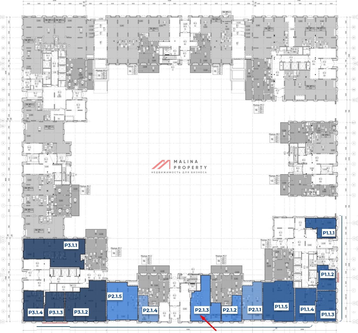 Продажа торгового помещения в ЖК «Квартал Метроном»