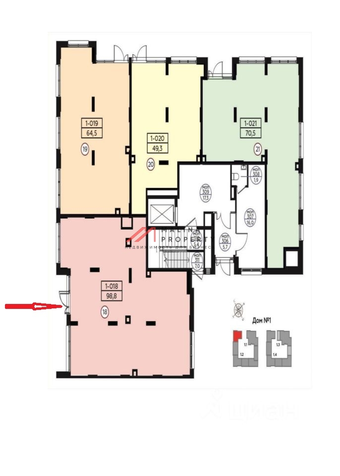 Продажа торгового помещения с арендатором ПВЗ  