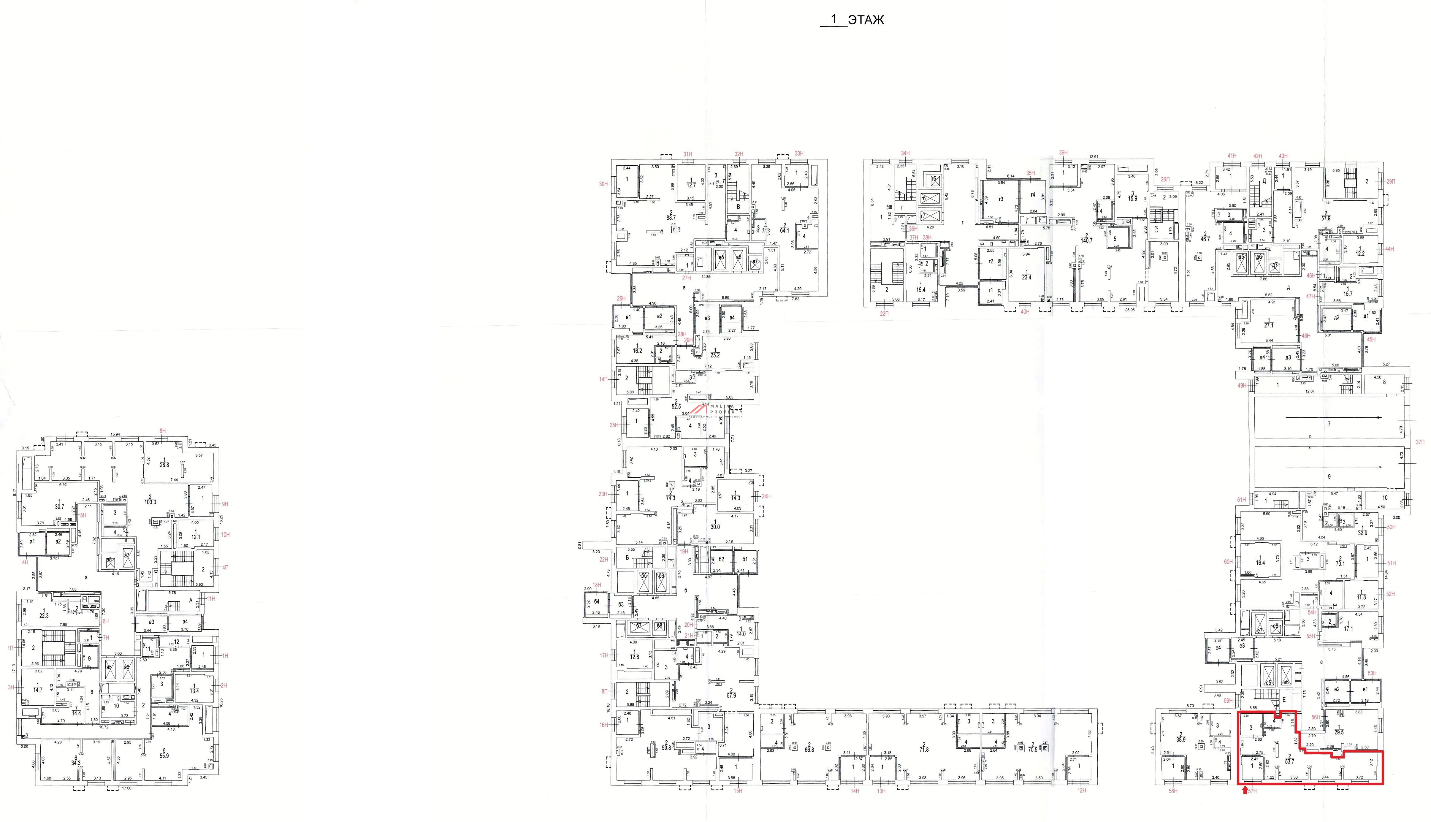 Продажа торгового помещения в новом доме