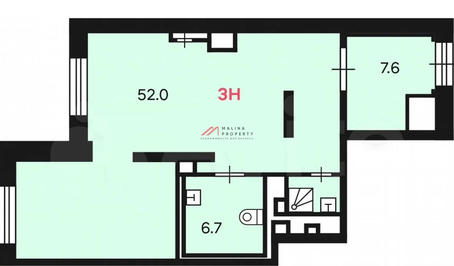 Продажа торгового помещения на Зеленом проспекте