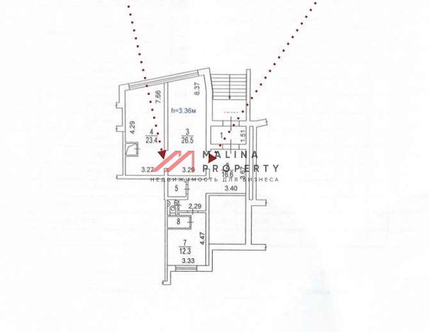 Продажа торгового помещения с арендатором Дринкит 