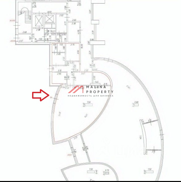 Продажа торгового помещения в ЖК Река