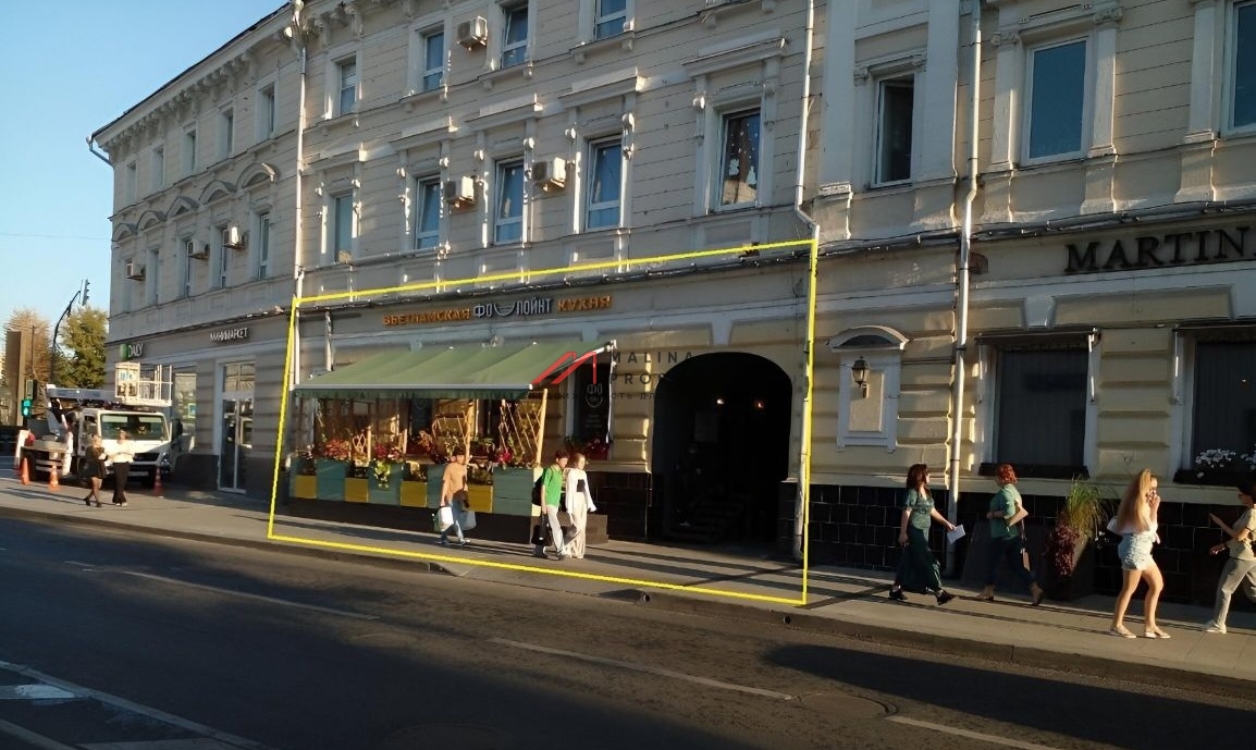 Продажа помещения с арендатором на Сретенке 