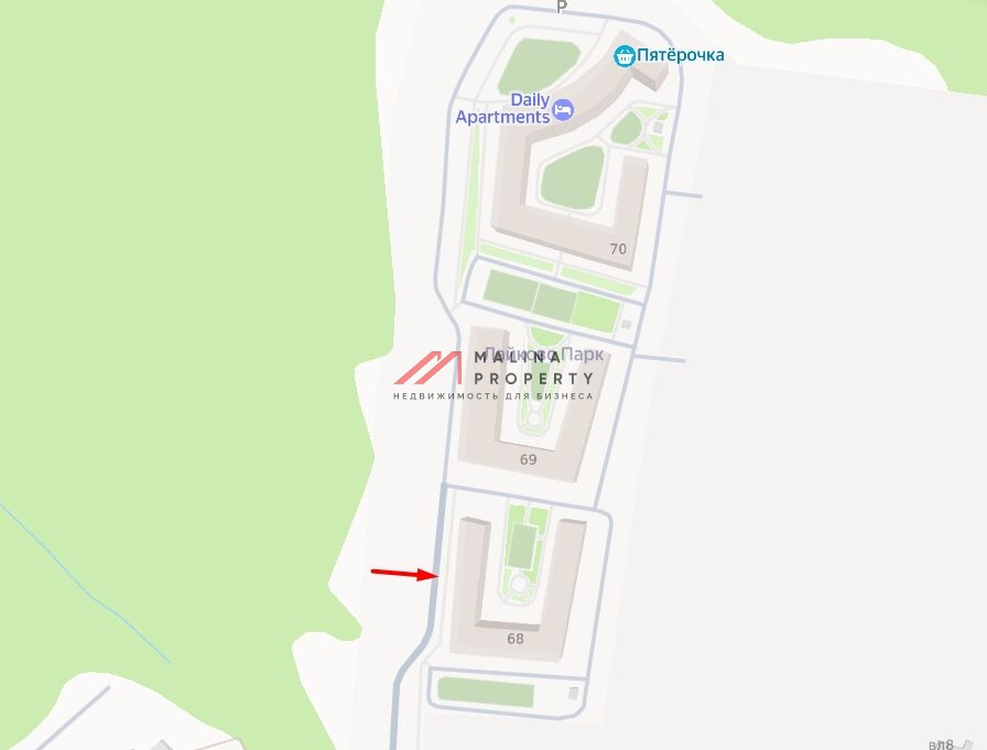 Продажа торгового помещения в Лайково