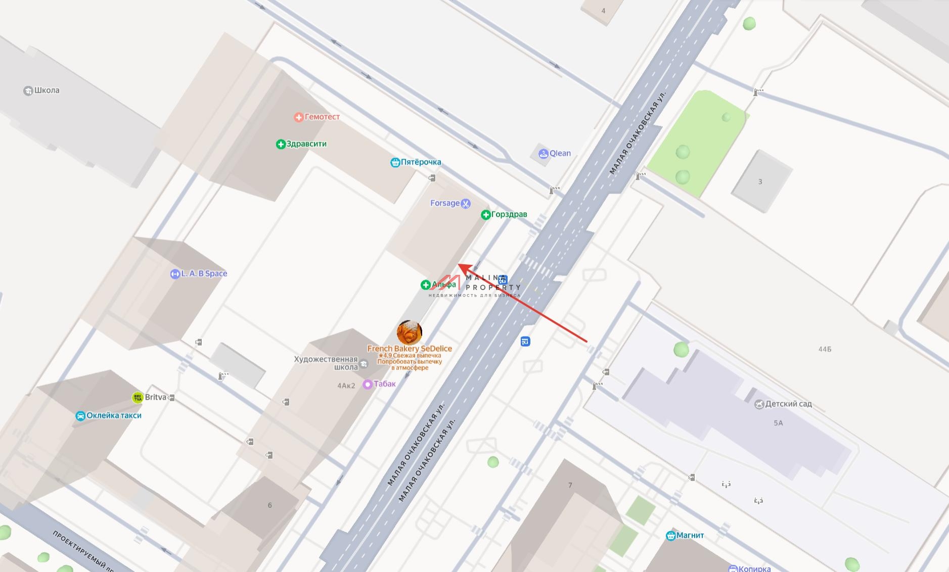 Аренда торгового помещения в ЖК Мичуринский Парк