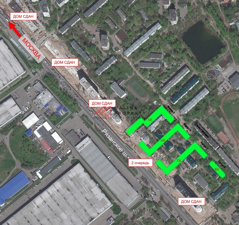 Продажа коммерческого помещения под супермаркет в Новотомилино