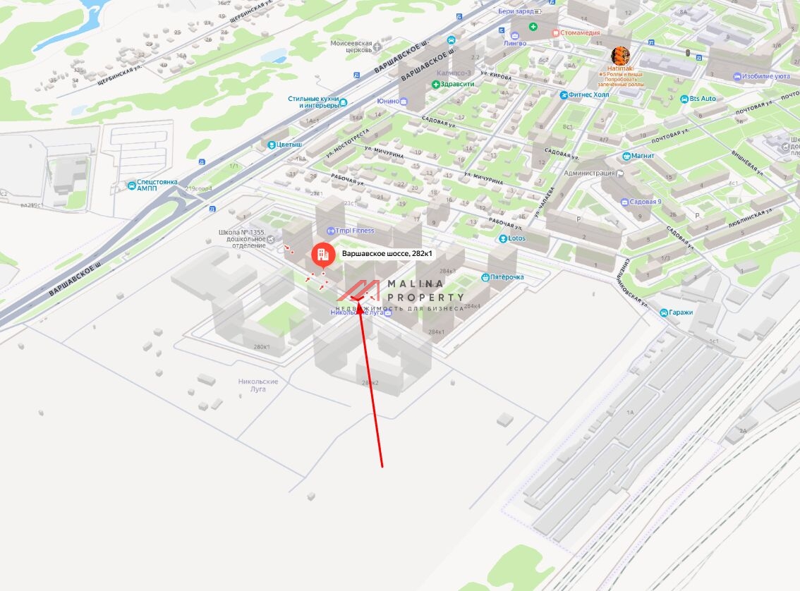 Продажа торгового помещения в центре ЖК "Никольские Луга" 