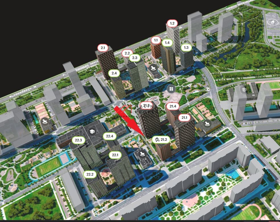 Продажа помещения в ЖК "Бусиновский парк"