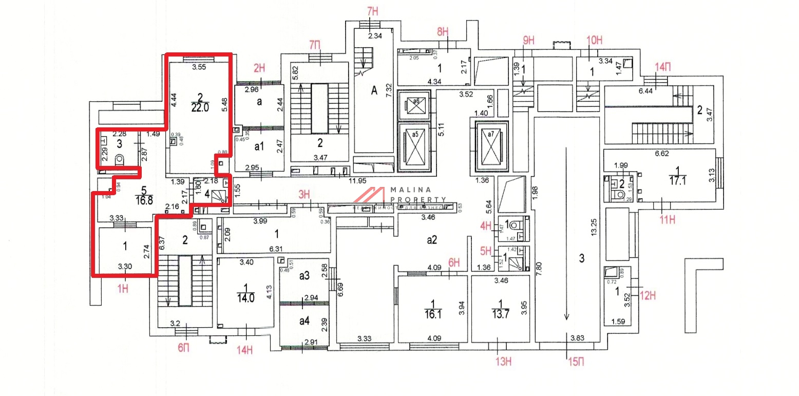 Продажа помещения с "Wildberries" в новом доме в Москве