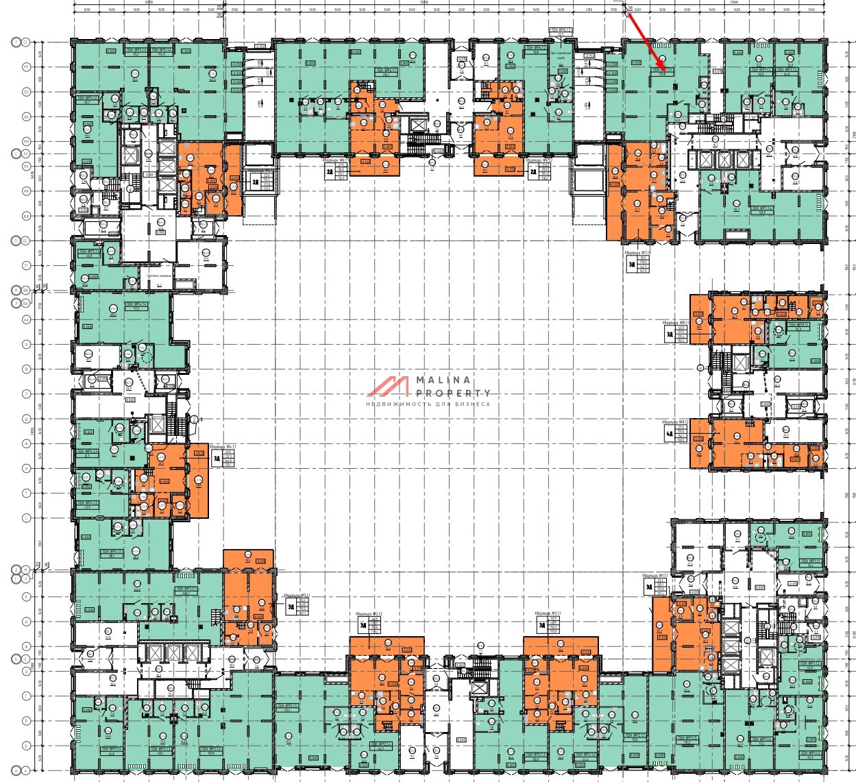 Продажа торгового помещения в ЖК «Квартал Метроном»