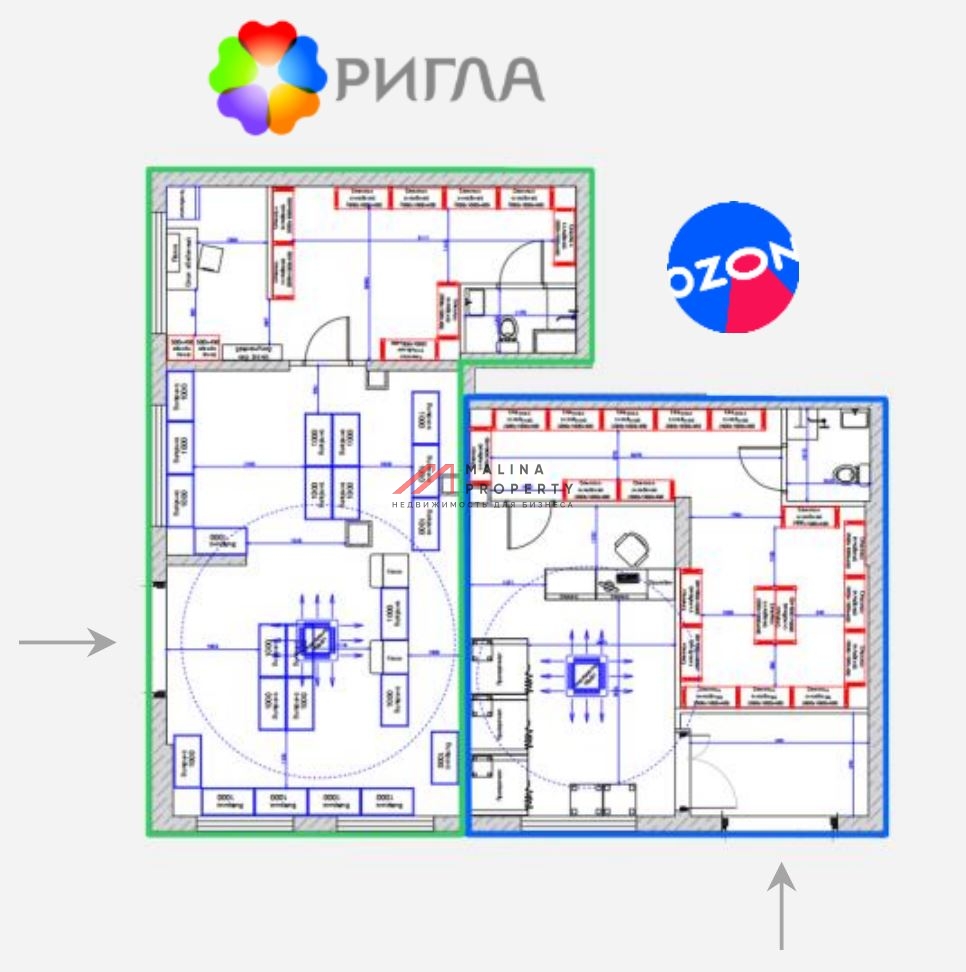 Продажа помещения с арендаторами в ЖК "Кузьминский Лес" 