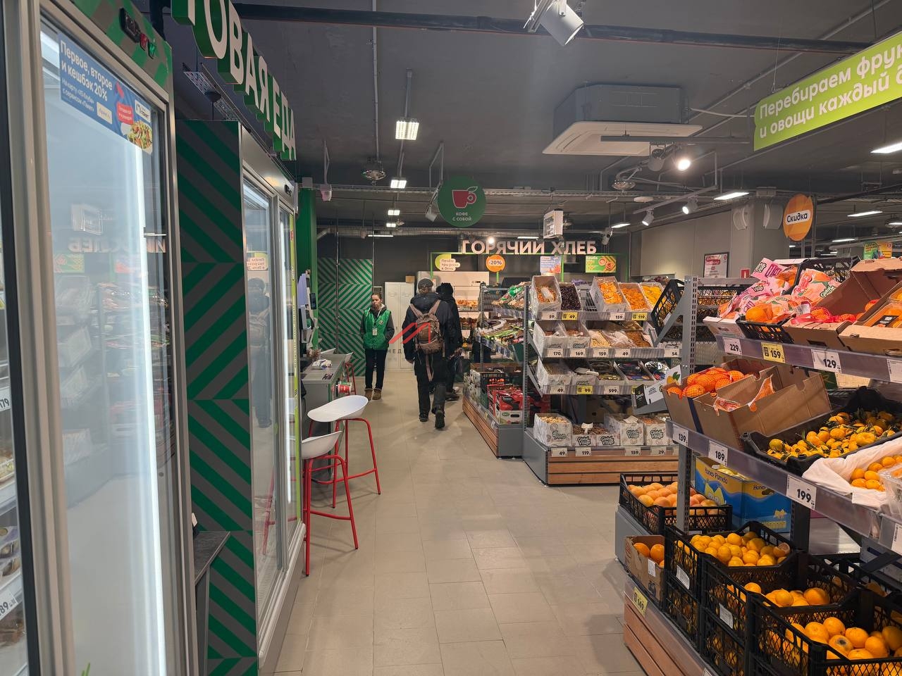 Продажа торгового помещения с супермаркетом Пятерочка