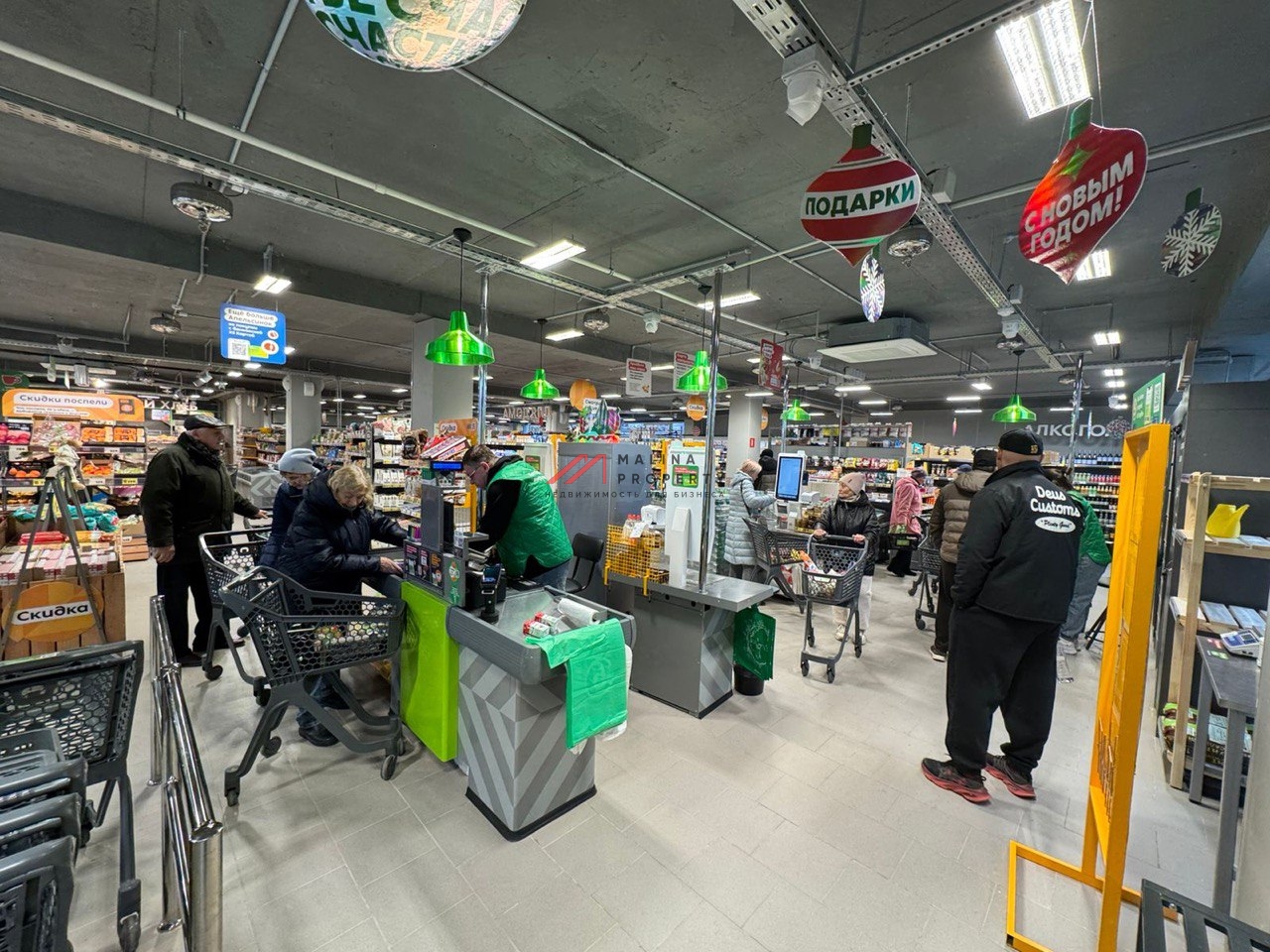 Продажа торгового помещения с супермаркетом Пятерочка