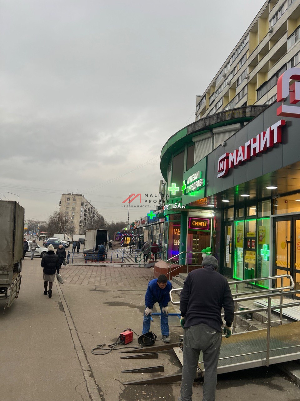 Продажа торгового помещения с сетевыми арендаторами 