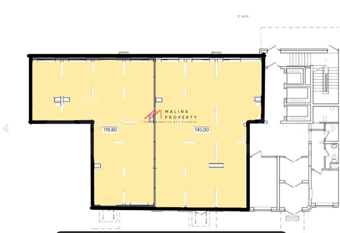 Продажа помещения с арендатором ПВЗ в ЖК "Видный Берег 2.0" 