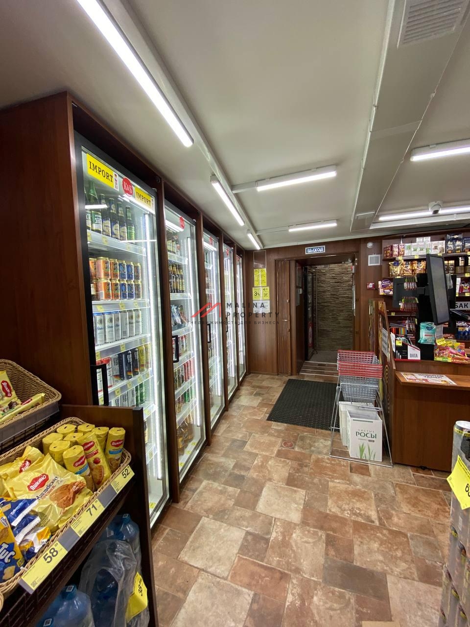 Продажа помещения с магазином "Красное и Белое" на Новом Арбате