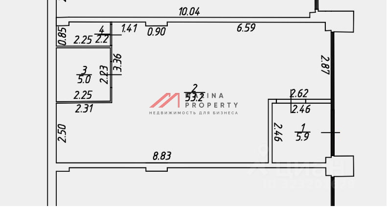Продажа торгового помещения в ЖК "EVER" 