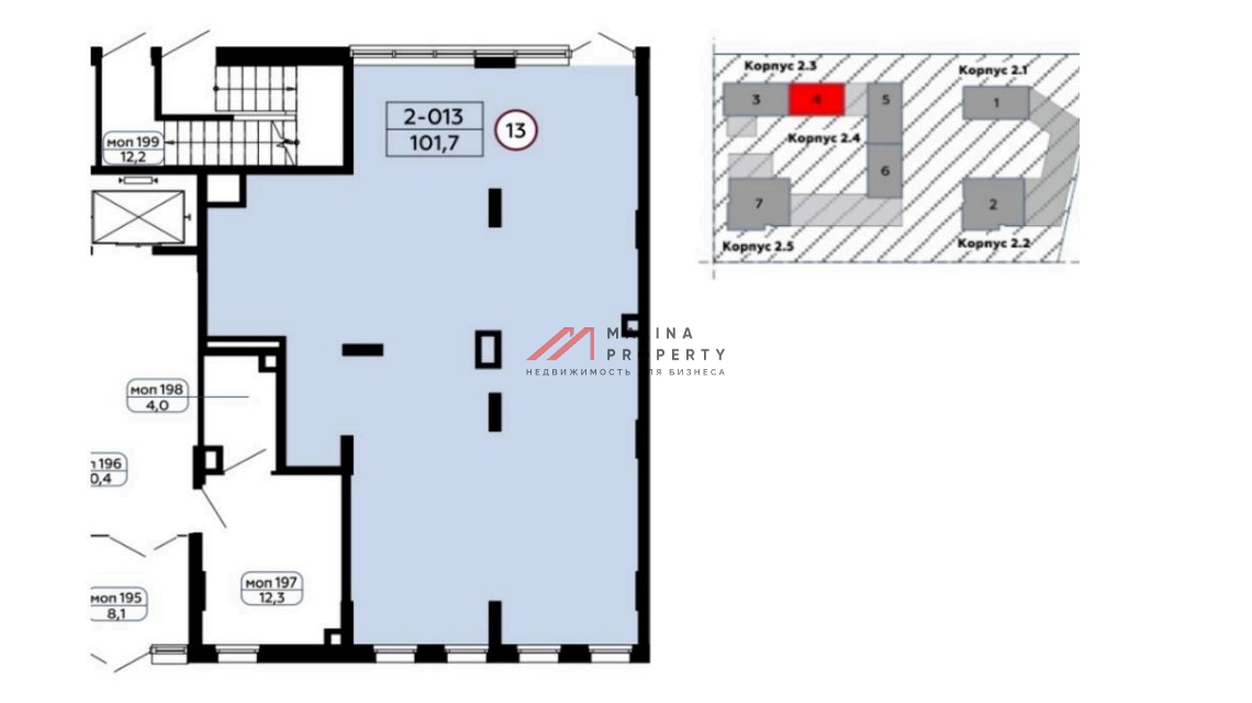 Продажа торгового помещения с арендатором