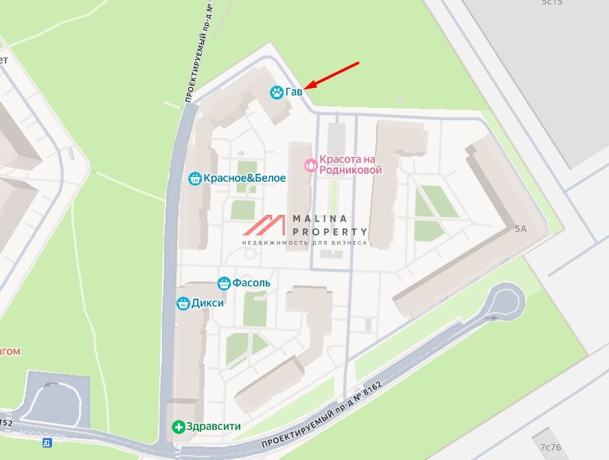 Продажа помещения в новом жилом доме