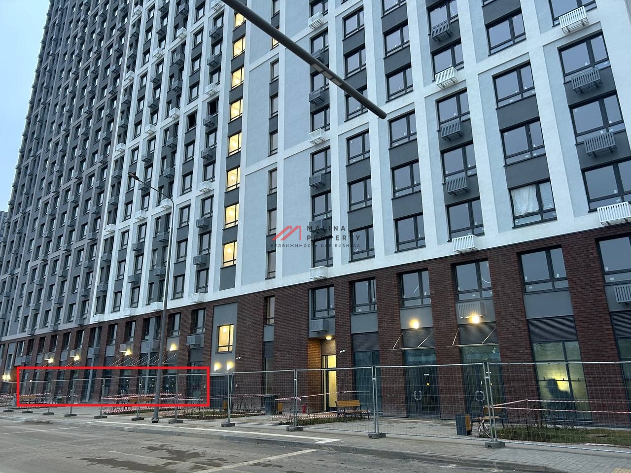 Продажа помещения с арендатором магазин "Магнит" в ЖК Лучи