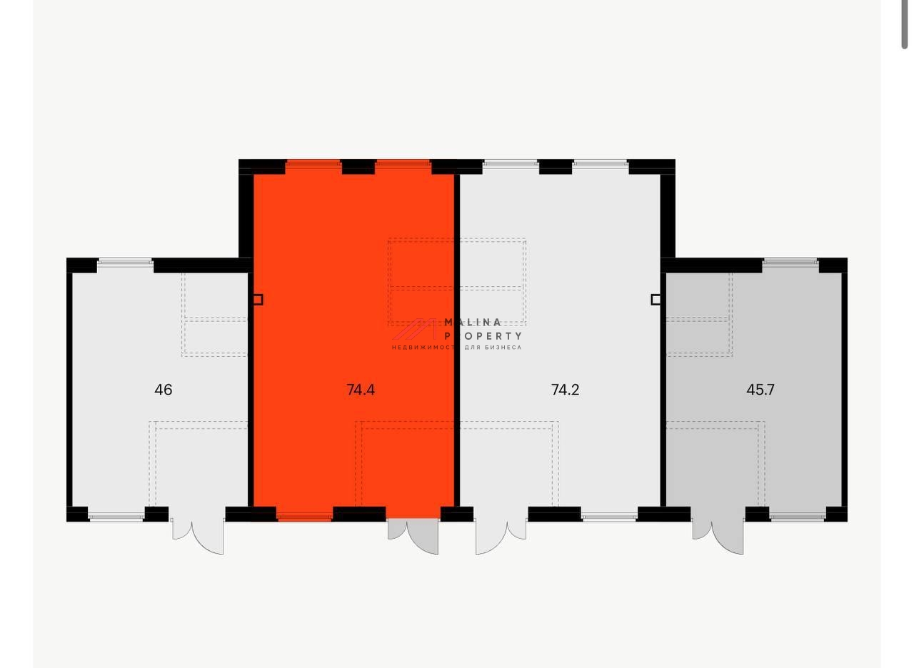 Аренда торгового помещения в ЖК "Holland Park"