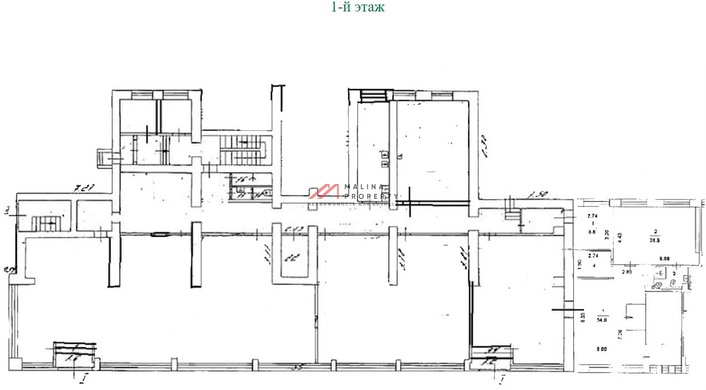 Продажа коммерческого помещения на проспекте Мира 