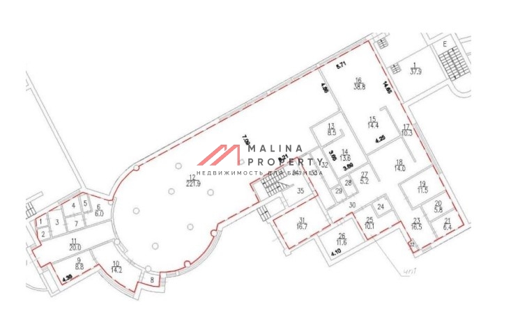Продажа торгового помещения с арендаторами