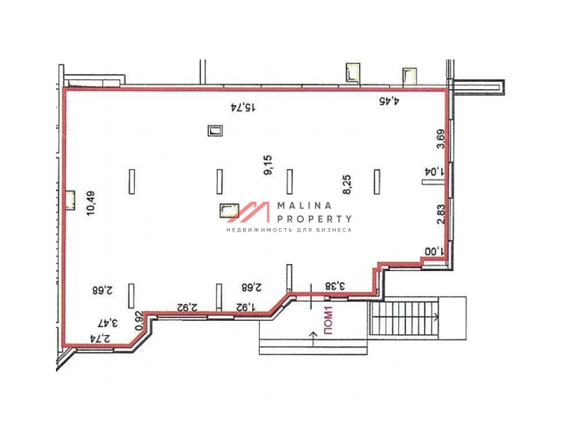 Продажа торгового помещения с магазином Дикси Go