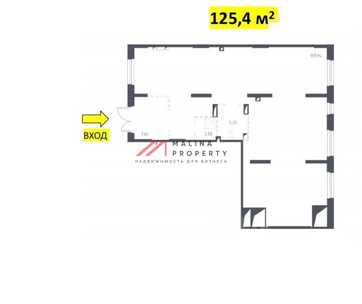 Продажа торгового помещения в ЖК "Горки парк"