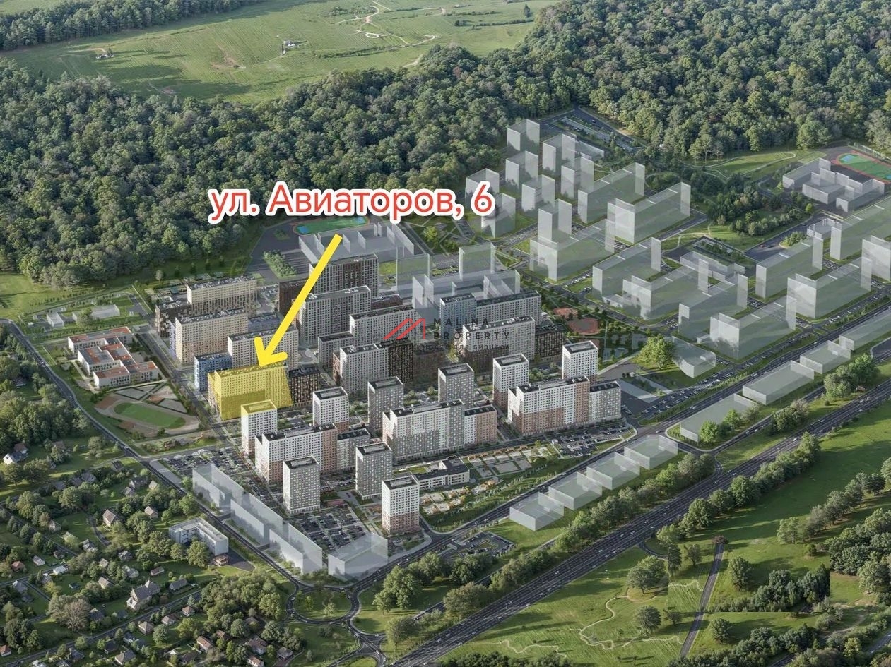 Продажа торгового помещения в ЖК "Горки парк"