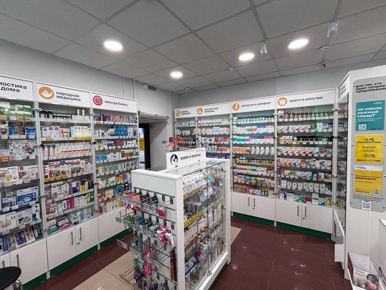 Продажа торгового помещения с арендатором Горздрав 