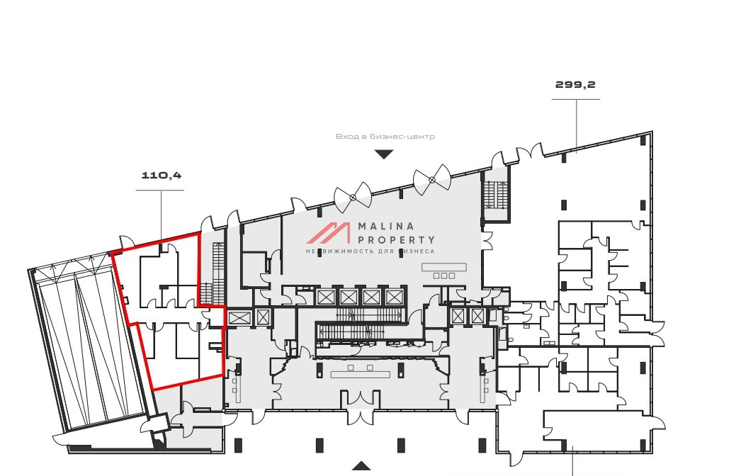 Продажа помещения в многофункциональном центре AHEAD