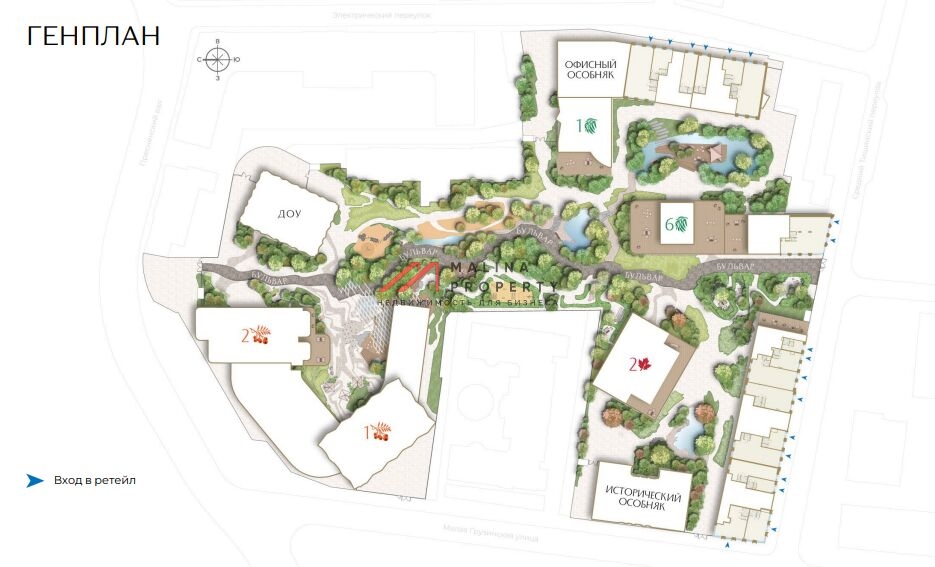 Продажа помещения в жилом комплексе Тишинский бульвар