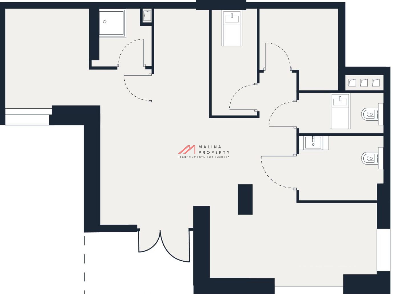 Продажа торгового помещения в ЖК "Кутузов Сити"